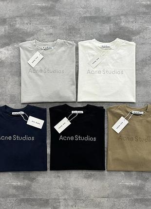 Котонова футболка acne studios