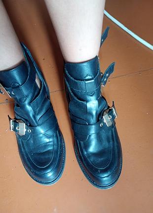 Шкіряні туілі-ботильони акція до хеллоувіна до 31 жовтня