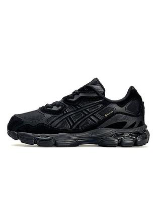 👟 чоловічі кросівки asics gel-nyc gtx all black👟