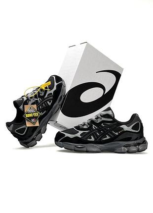 Мужские кроссовки asics gel-nyc#x black grey