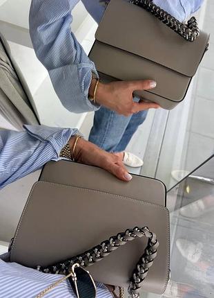 Шкіряна сумка через плече італійська натуральна шкіра