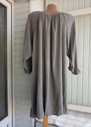 Красиво вискозное 👗 платье туника 4