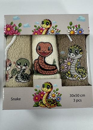 Кухонний комплект рушників 3 шт новий рік