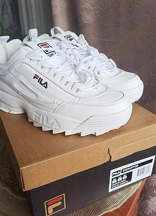 Fila disruptor білі 42розмір нові