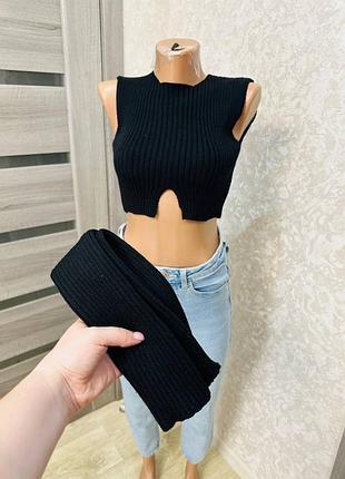Топ з рукавами