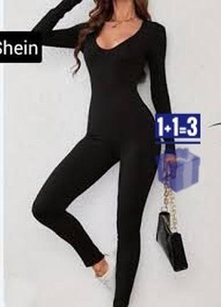🥰 обтислий комбінезон shein s віскоза