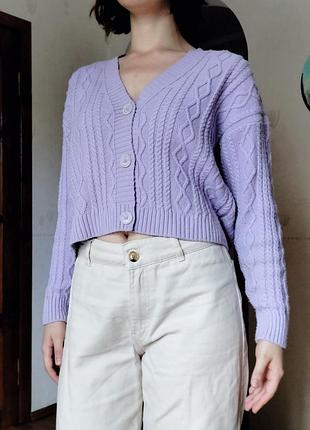 Кардиган укорочений