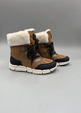Зимові черевики geox flexyper 32, 33, 34, 35 ботинки