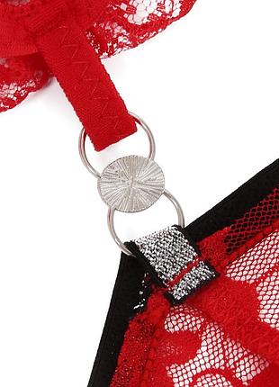 Сексуальные ажурные трусики стринги от clever -one size 2