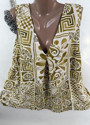 Роскішна льняна блуза next