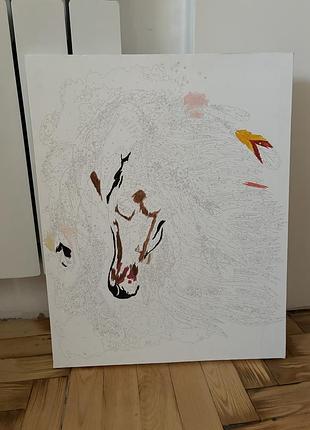 Картина по номерам на підрамнику