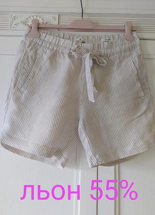 Шорти льон в складі