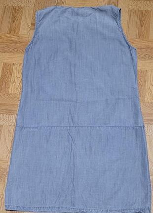 Плаття базове сіре міді німецького бренда ліоцел розмір м