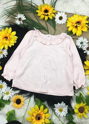 Світло рожева кофта на 9-12 міс