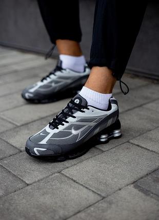 👟nike shox ride 2 sp silver/grey