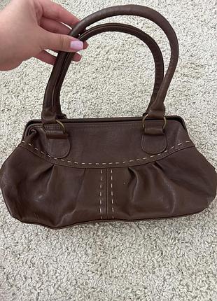 Ретро сумочка саквояж