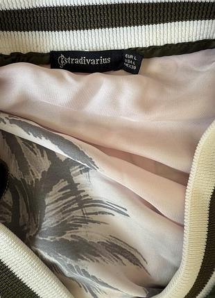 Бомбер кофтинка stradivarius (l) 4