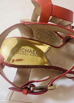 Michael kors босоніжки шкіра 38 розмір