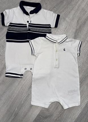 Літні ромпери від nex, бавовняні пісочники на хлопчика