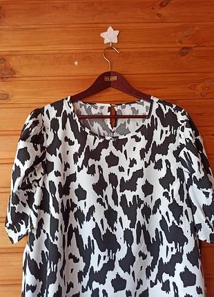 Блузка анімалістичний принт р.3xl 7