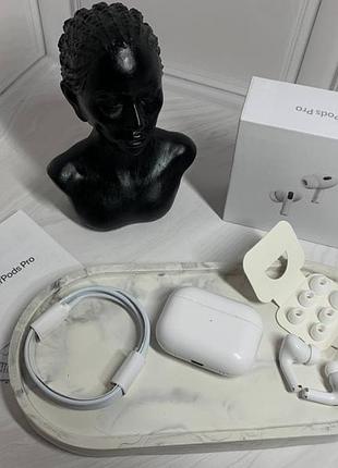Airpods pro 2 (без шумоподавленням) lux якість на 2024 рік, білі