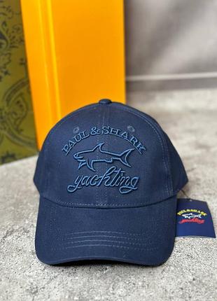 Кепка paul shark синий с032