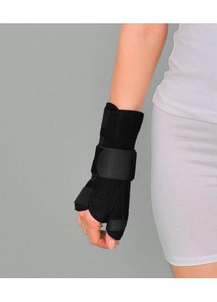 Бандаж для фиксации запястья и большого пальца неопреновый orthopoint ersa-207 ортез на левую руку
