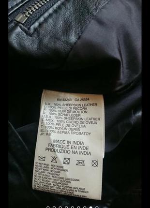 Брендова фірмова шкіряна куртка diesel,оригінал,нова з бірками, розмір l,xxl.7 фото