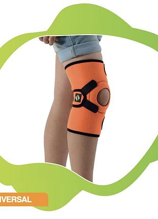 Детский наколенник неопреновый с силиконовым кольцом orthopoint ersa-201-kds бандаж на колено для детей