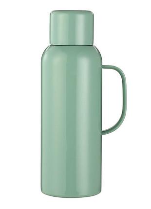 Термос vacuum з датчиком температури на 820 мл м'ятний hp-14-55m