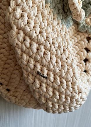 Сумка ручная работа шопер авоська 5