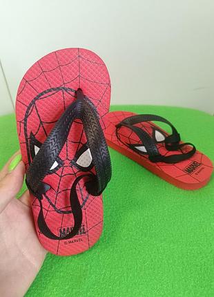 Вьетнамки на резинке 
spider man