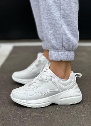 👟 жіночі кросівки білі дуже стильні осінні 👟