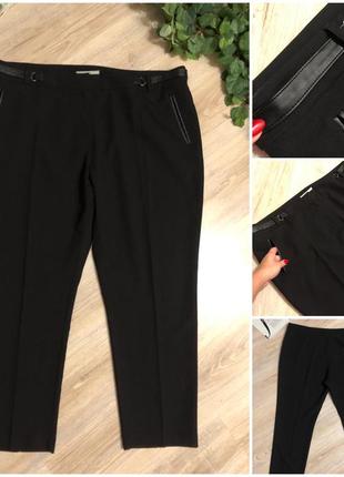 Классические черные брюки штаны капри бриджи женские1 фото
