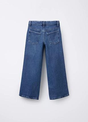 Джинси wide-leg zara 134, 140 2