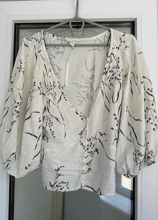 Блуза стильна льон 8