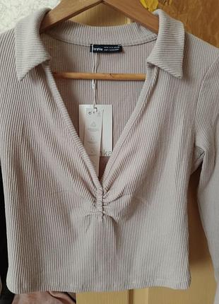 Топ с длинным рукавом