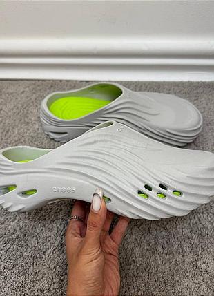 Крокси сабо новинка crocs echo wave clog atmosphere крокси сабо echo wave clog atmosphere