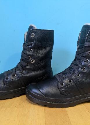 Palladium - ботинки, кеды кожаные зимние непромокаемые2 фото