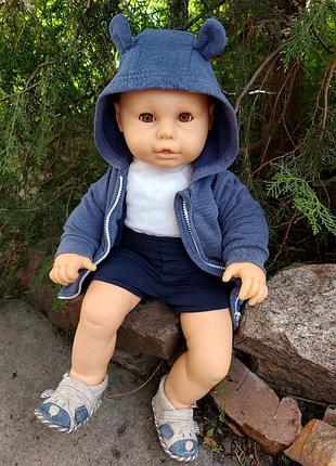 Пупс большой винтажный реборн 62см кукла