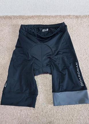 Чоловічі велосипедні шорти, велошорти з памперсом boardman. розмір l, наш 50.