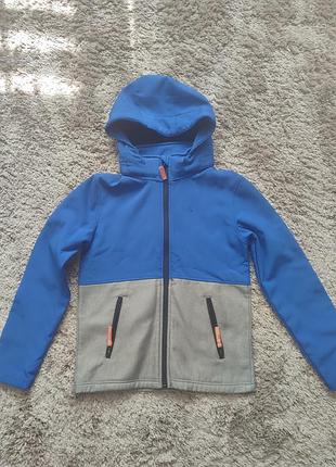 Куртка демисезонная легкая на флисе