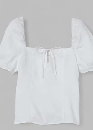 Блуза топ льон