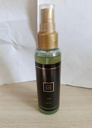 Avon парфюмерированный спрей для тела little black dress 100 ml