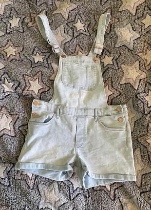 Джинсовий літній комбінезон