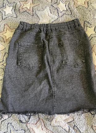 Джинсова спідниця 4