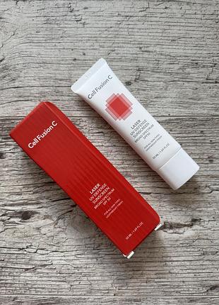 Сонцезахисний крем cell fusion c laser uv defense sunscreen spf 50 broad spectrum