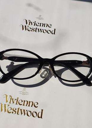 Вінтажні жіночі окуляри vivienne westwood vw orb чорного кольору в ідеальному стані вів'єн вествуд