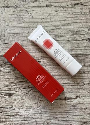 Сонцезахисний крем cell fusion c laser uv defense sunscreen spf 50 broad spectrum