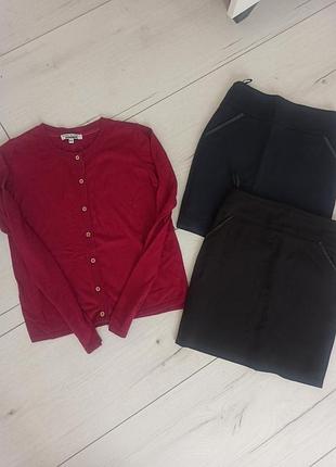 Юбочки "карандаш" для школы